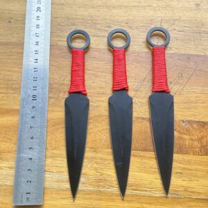 Lot de couteaux de lancer d'entraînement YF003 – 3 pièces